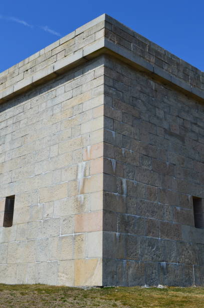 Fort Trumbull sits near the mouth of the Thames River in New London Connecticut on Long Island Sound.  Originally part of the coastal defense system it is now a state park.
