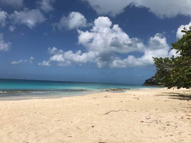 istock Jolly Beach on Antigua 1145707479