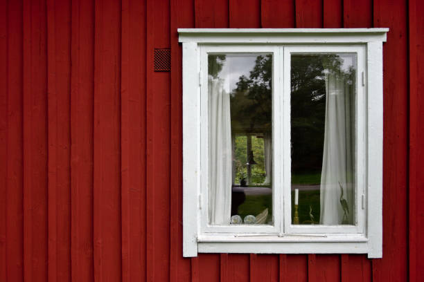 istock Red Farmhouse in Sweden 1145707788