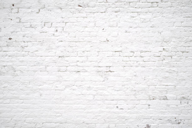 old white brick wall background - surrounding wall wall obsolete old imagens e fotografias de stock