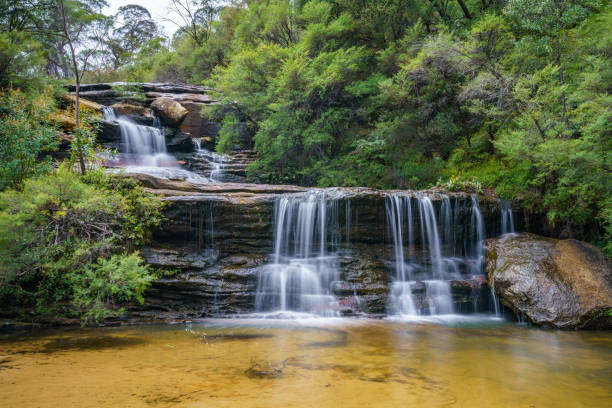 istock waterfall on undercliff walk, blue mountains national park, australia 13 1145710199