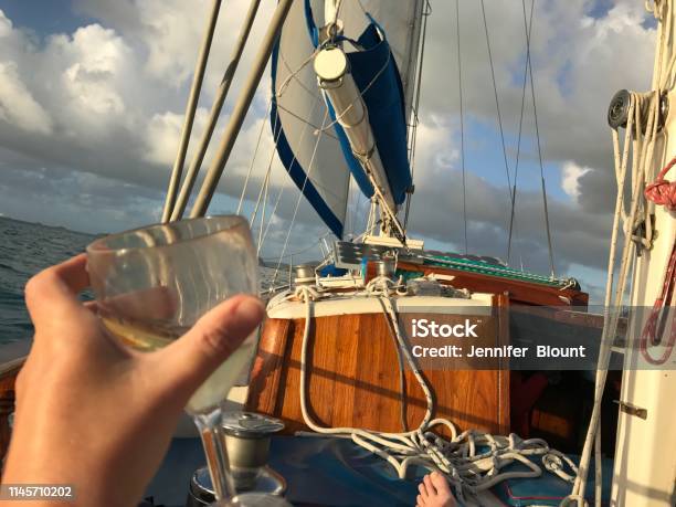 Sailing Adventure Around Antigua Stock Photo - Download Image Now - Adventure, Antigua & Barbuda, Antigua - Leeward Islands