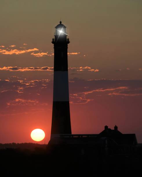 istock Long Island Light House at Sun Rise 1145713166