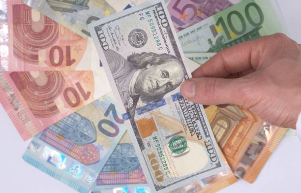 istock Hand with euro currency 1145716859