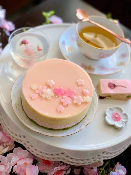 istock Cherry Blossom Desserts 1145716960