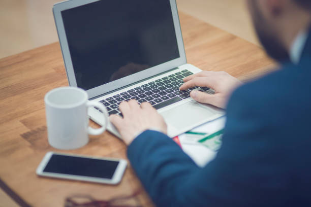 istock businessman doing online shopping with credit card 1145718897