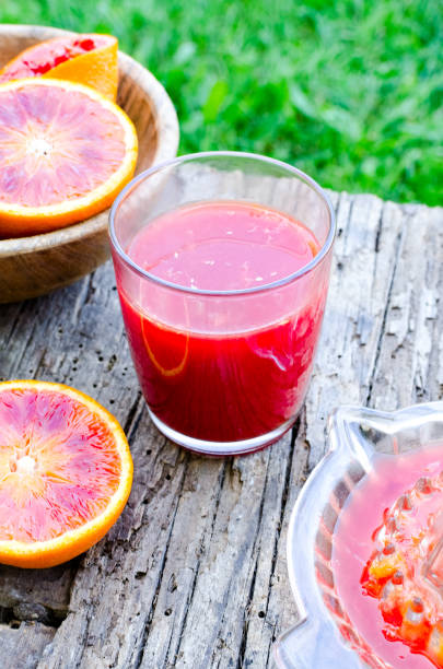 istock Sicilian blood oranges juice 1145733420