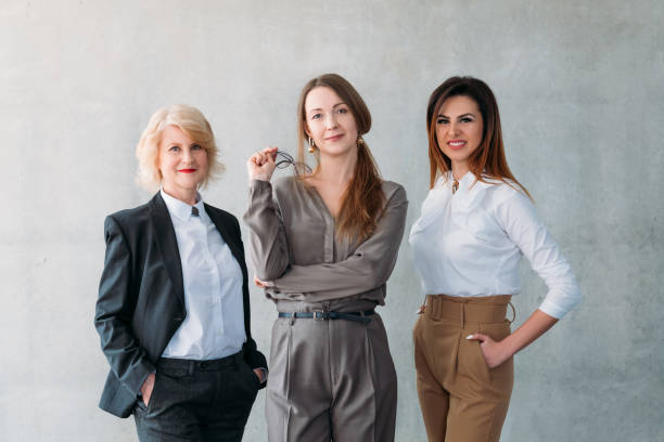 istock successful confident business women partnership 1145738816