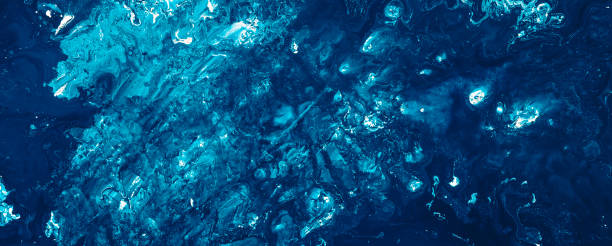 istock abstract rubble ice blue paint art background 1145739838