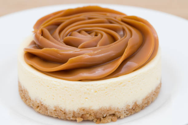 istock Homemade Sweet Milk (milk-based caramel/Doce de Leite) cheesecake. 1145744114