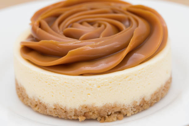 istock Homemade Sweet Milk (milk-based caramel/Doce de Leite) cheesecake. 1145744159