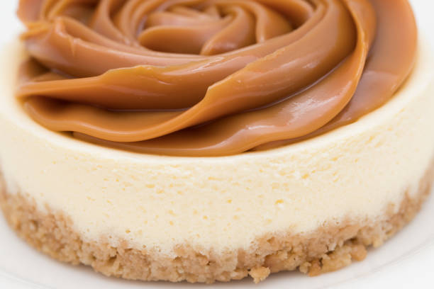 istock Homemade Sweet Milk (milk-based caramel/Doce de Leite) cheesecake. 1145744178