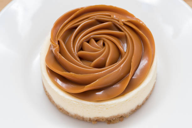 istock Homemade Sweet Milk (milk-based caramel/Doce de Leite) cheesecake. 1145744196
