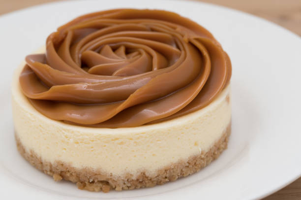 istock Homemade Sweet Milk (milk-based caramel/Doce de Leite) cheesecake. 1145744233