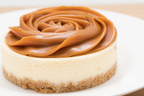 istock Homemade Sweet Milk (milk-based caramel/Doce de Leite) cheesecake. 1145744235