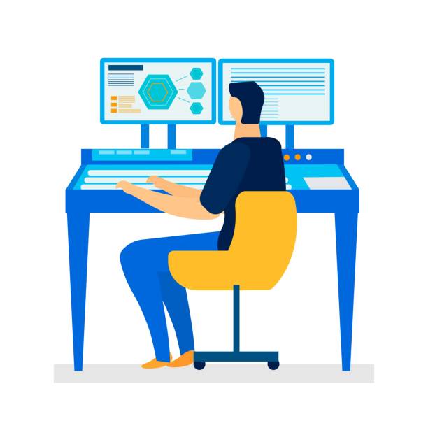4,500+ Computer Engineering Clip Art Stock Illustrations, Royalty-Free ...