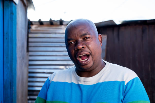 istock African male with a surprised facial expression 1145749637