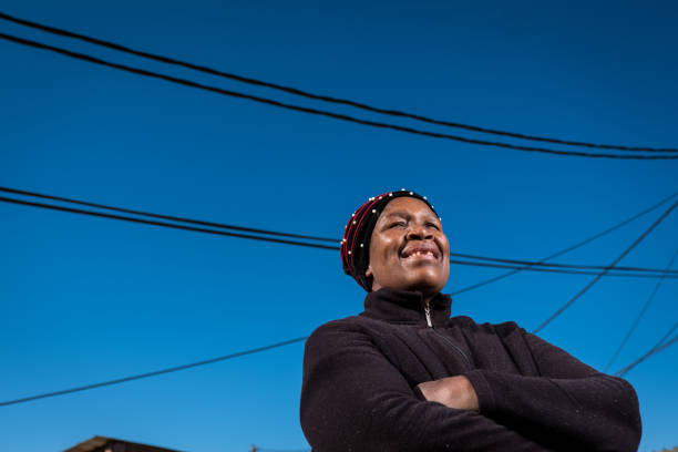 istock Senior African woman smiling 1145752613