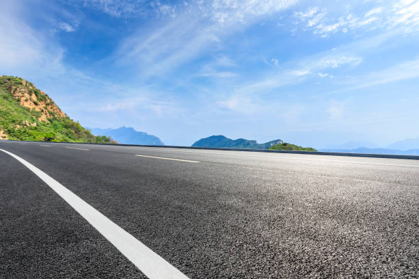 istock New highway and beautiful mountain natural landscape 1145757778