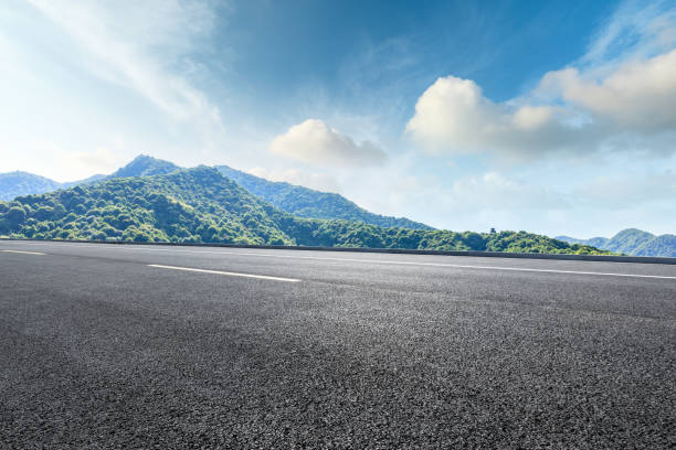 istock New highway and beautiful mountain natural landscape 1145759985