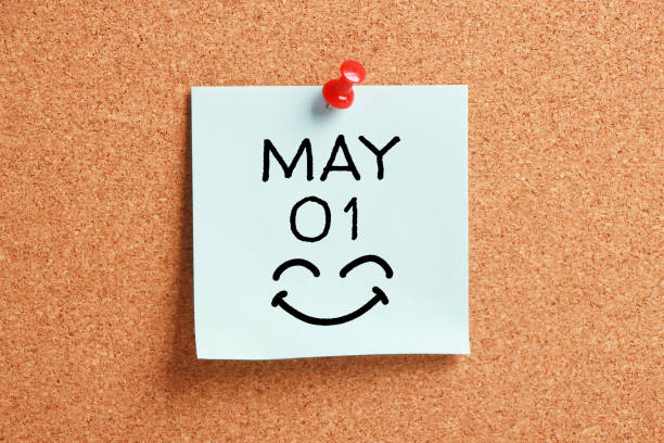 istock May 01 Happy Labor Day Concept On Sticky Note 1145763902