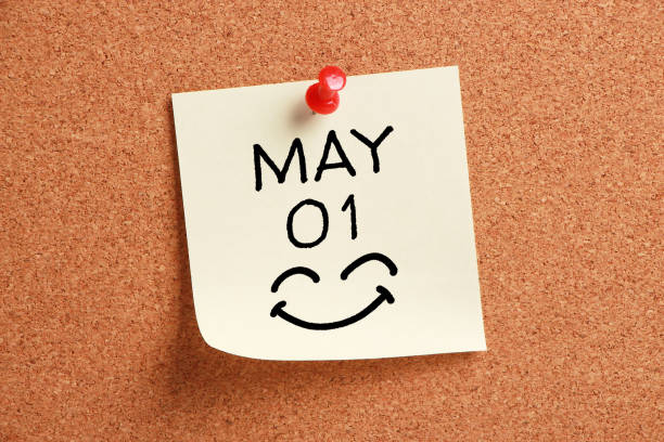 istock May 01 Happy Labor Day Concept On Sticky Note 1145763911