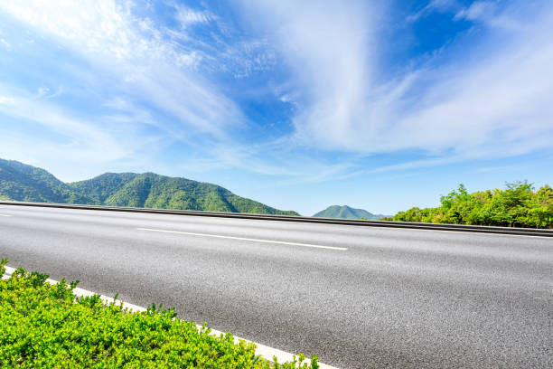 istock New highway and beautiful mountain natural landscape 1145764189