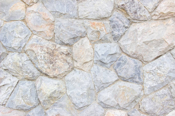 istock Background texture of Medieval natural stone wall textured background. 1145764253