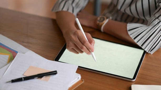 istock businesswoman with tablet pc computer working at office 1145765658
