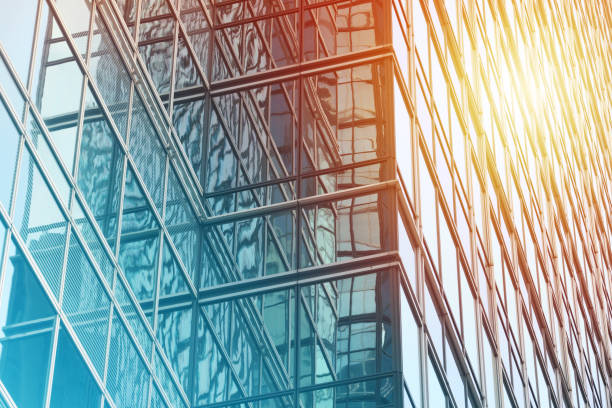istock Low Angle of Office Building Exterior 1145766811