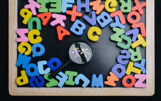 istock Colorful Letters made of wood 1145768792