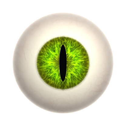 An illustration of a nice green cat eye texture