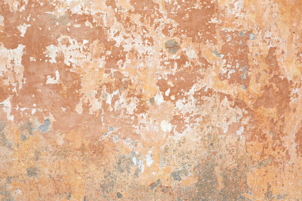 istock Old beige chipped wall texture background in Italy 1145776850