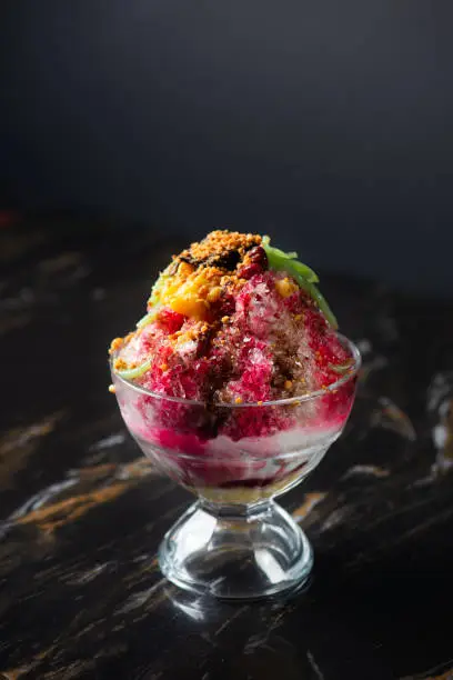 Photo of Cendol, Malaysia traditional ice shaved dessert