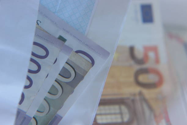 istock Euro banknotes in a row 1145781224