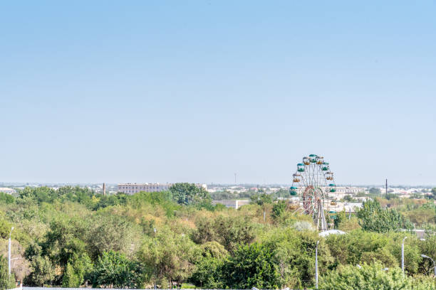 istock A soviet style ferris wheel in Khiva, Uzbekistan 1145781230
