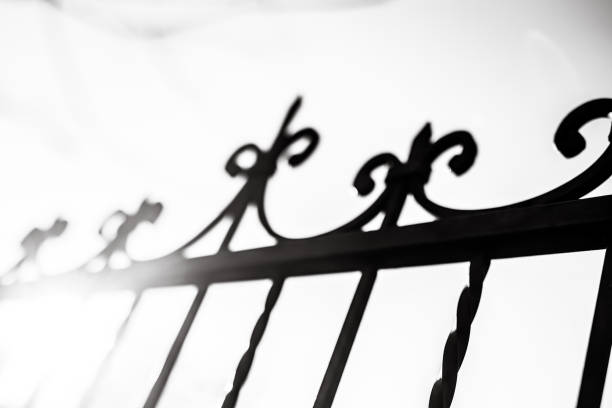 istock Metal fence 1145782046