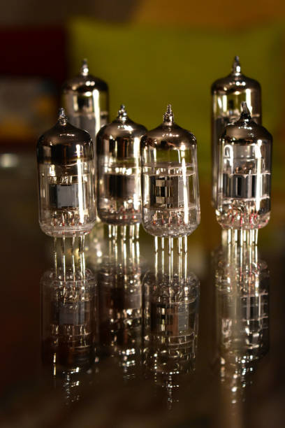 istock Tubes for guitar amplifier, 12AX7/ECC83 and EL84 type. 1145784532