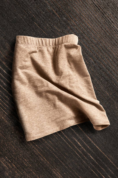 Skirt on wooden background