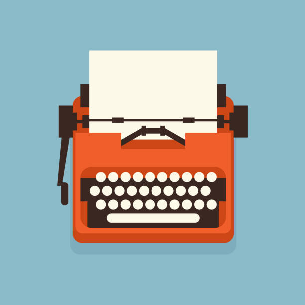 Maquina De Escribir Vectores Libres de Derechos - iStock