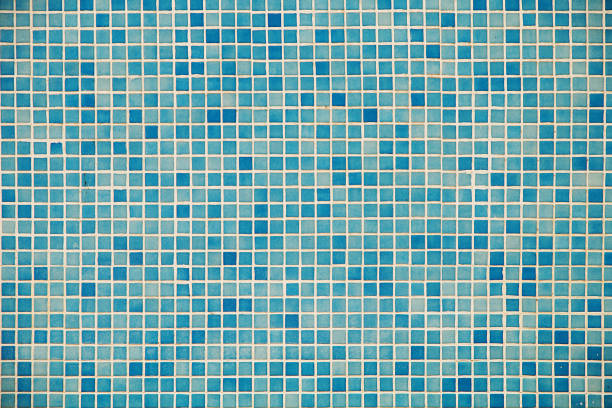 istock Background of square tiles in the pool. 1145799217