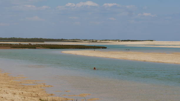 istock Panorama from the beach at Cacela Velha 1145799754