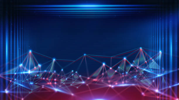 istock Geometric and Futuristic digital blockchain fintech technology. 1145817123