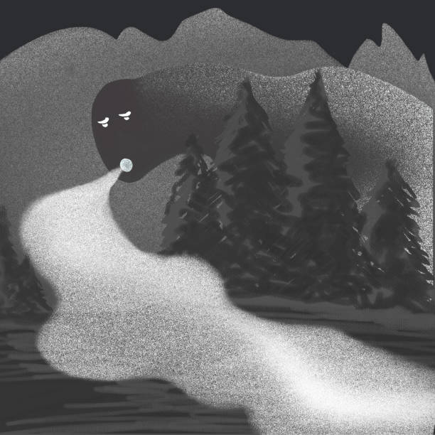 istock mountain fog, mist in the mountains, mountain spirit 1145831089