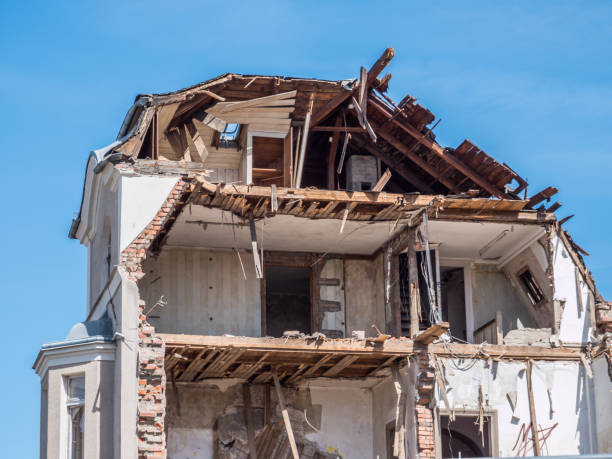 istock An old ailing house after storm damage 1145833027