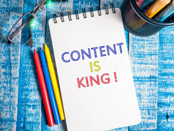 istock Content is King, Motivational Internet Social Media Words Quotes Concept 1145835573