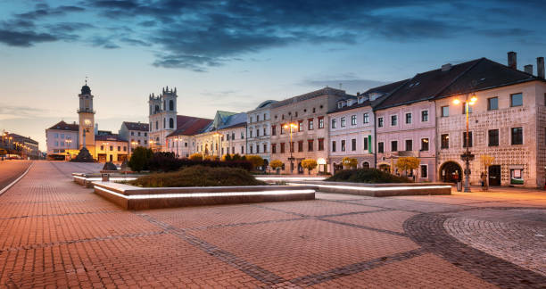 istock Slovakia, Banska Bystrica main SNP square 1145836645