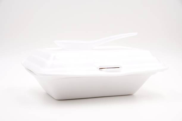 istock Polystyrene takeaway box for hot food 1145841926