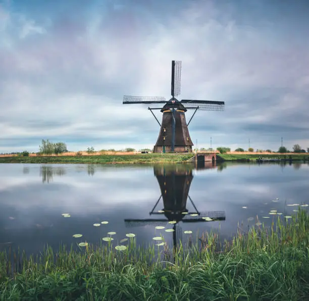 Photo of Kinderdijk Windmill