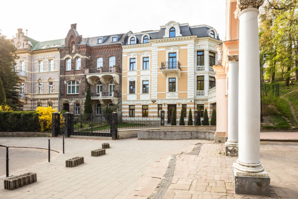 istock Ancient building in Lviv, Ukraine 1145851141